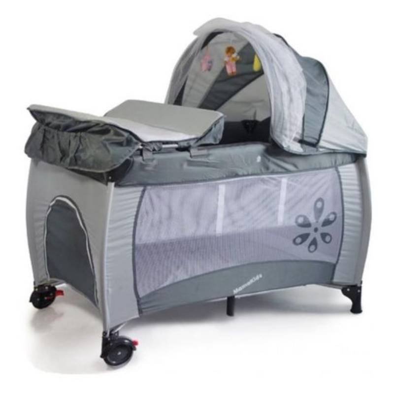 Sinopistis Baby Travel Cot Grey